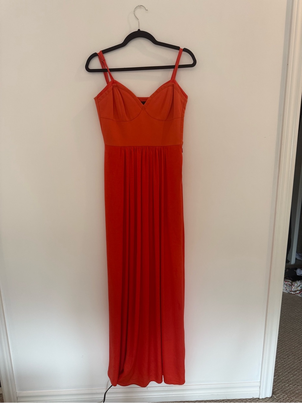 BCBG Kyra orange dress size M